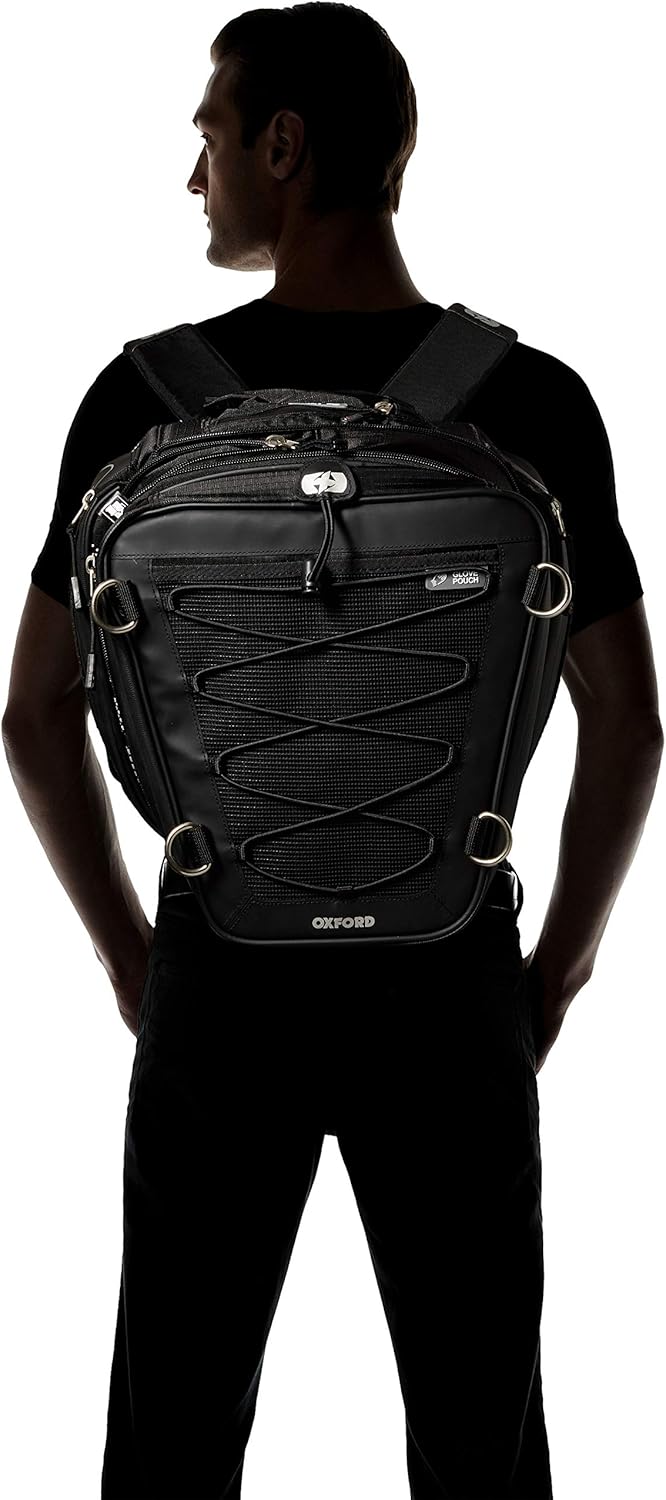 Oxford T40R Motorcycle Tailbag Tailpack Lifetime Luggage 40L Black