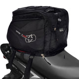 Oxford OL338 Lifetime T25R Tailpack Motorbike Motorcycle Deluxe Helmet Carrier 25L Black