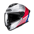HJC C71 Morix Motorcycle Full Face Helmet White Blue Red