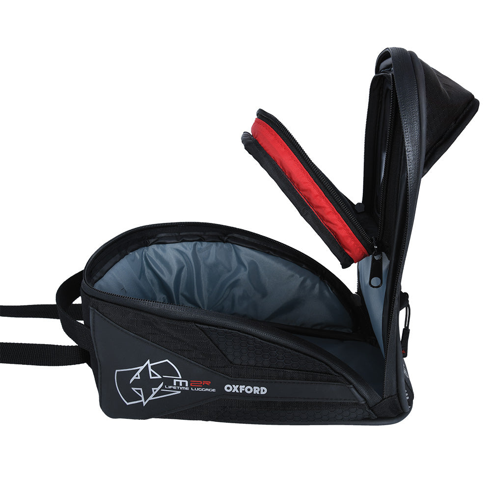 Oxford OL356 M2R Magnetic Motorcycle Motorbike Luggage Tank Bag 2L Blue