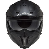 LS2 OF606 Drifter Matt Black Motorcycle Helmet