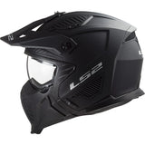 LS2 OF606 Drifter Matt Black Motorcycle Helmet