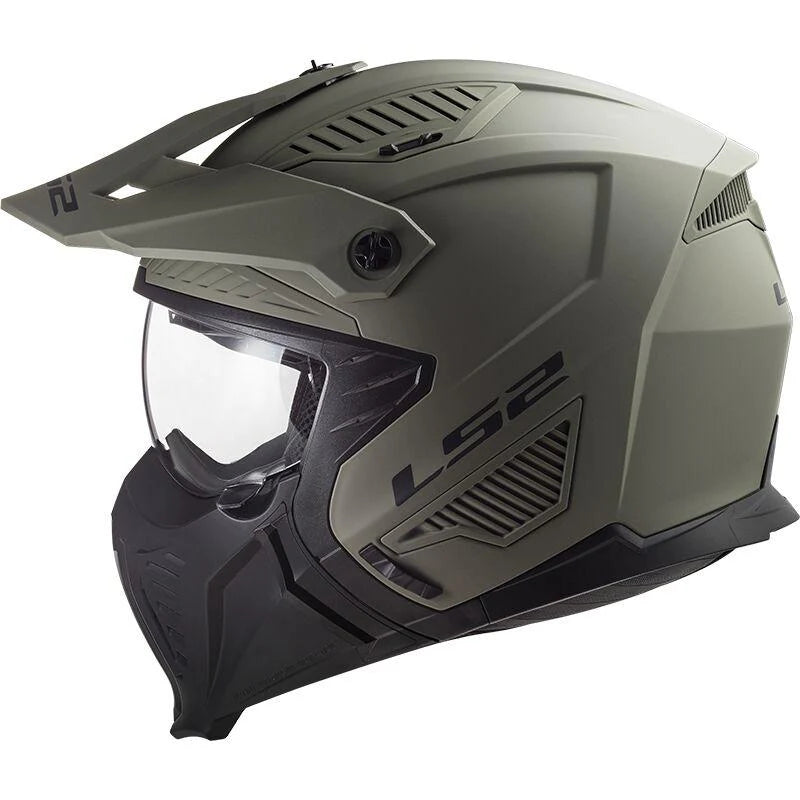 LS2 OF606 Drifter Solid Matt Sand Motorcycle Helmet