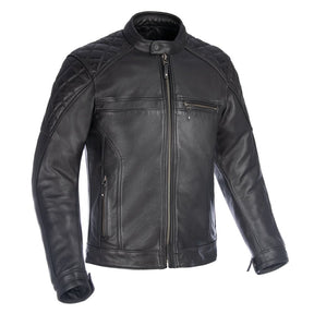 Oxford Route 73 2.0 Leather Motorcycle Jacket Black