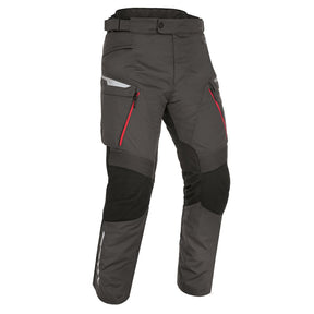 Oxford Montreal 4.0 MS Dry2Dry Motorcycle Trousers Black Grey Red