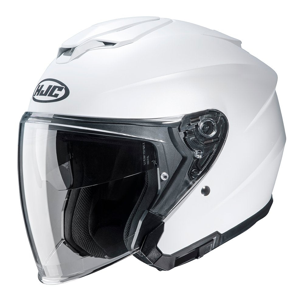 HJC I30 Gloss White Open Face Motorcycle Helmet