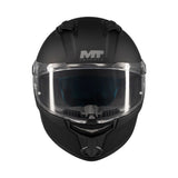 MT Stinger 2 Pure Motorcycle Full Face Helmet Matt Black
