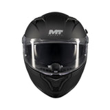 MT Braker SV Pure Motorcycle Full Face Helmet Matt Black