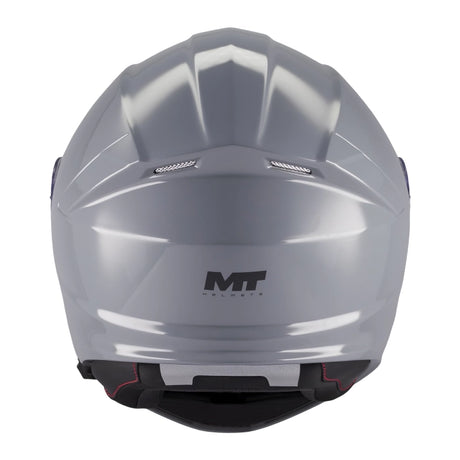 MT Genesis R SV Pure Matt Grey Motorcycle Flip Front Helmet