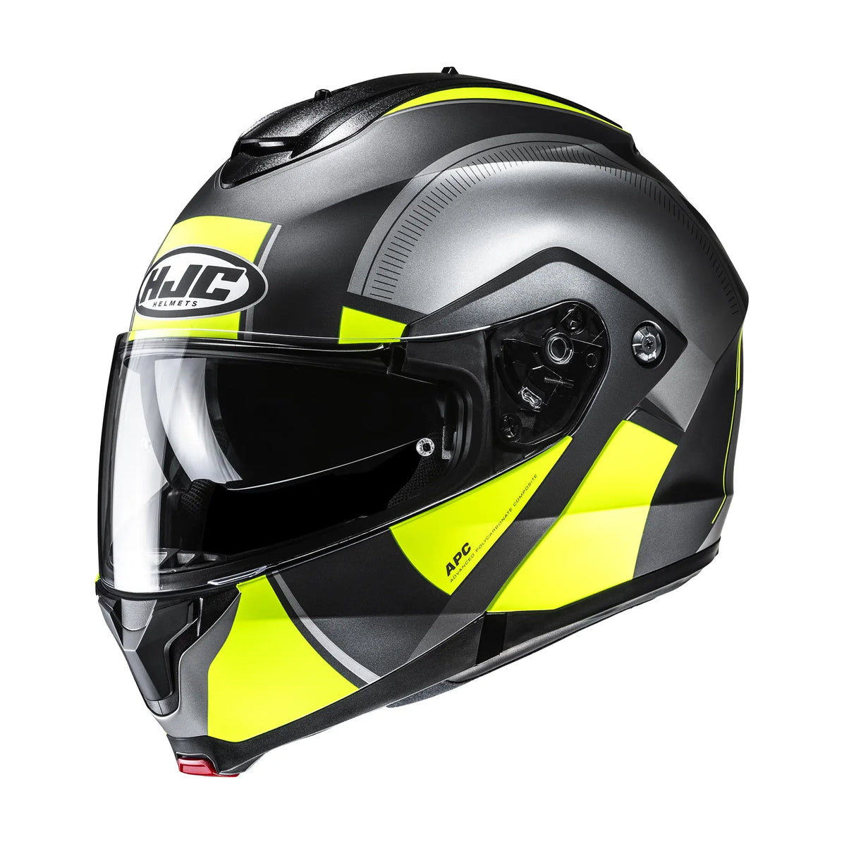 HJC C91N Jyn Motorcycle Flip Front Helmet Yellow
