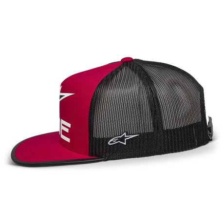 Alpinestars Ride 4.0 Trucker Hat Red Black White