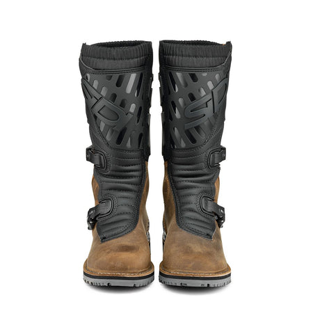 Sidi Trial Zero 2 CE Motorcycle Boots Tobacco Black