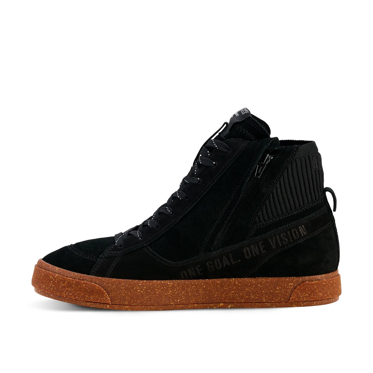 Alpinestars Stated Waterproof Men’s Motorcycle Shoes Black Gum White