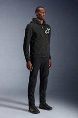 Alpinestars Chrome V2 Sport Men’s Motorcycle Armoured Hoodie Black / White