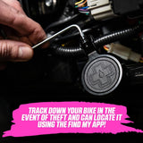 Muc Off Secure AirTag Holder Apple Tracking For Motorcycles Motorbikes Cars
