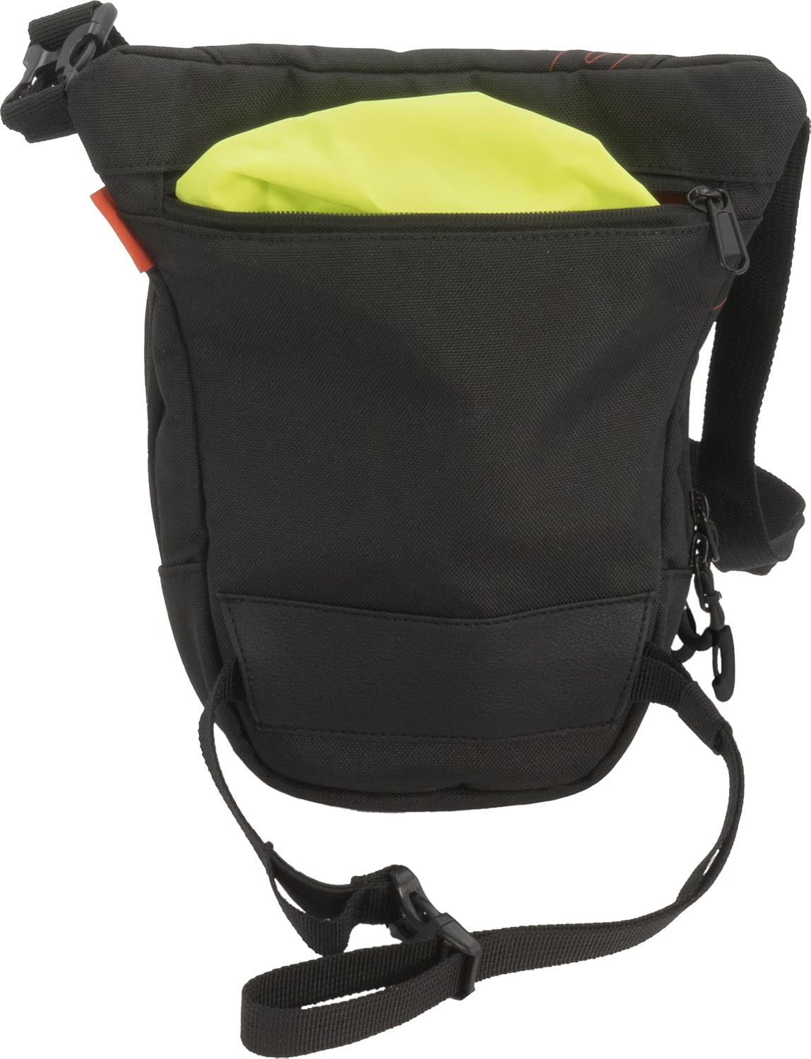 LS2 Freedom Leg Bag 2L Motorcycle Waist Bag with Adjustable Shoulder Strap Black