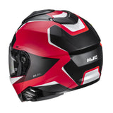 HJC I91 Felio Motorcycle Flip Front Helmet Red