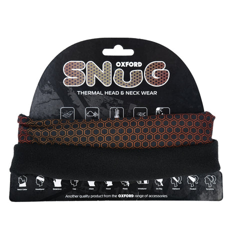 Oxford Snug Neck Tube Base Layers Nacreous Orange