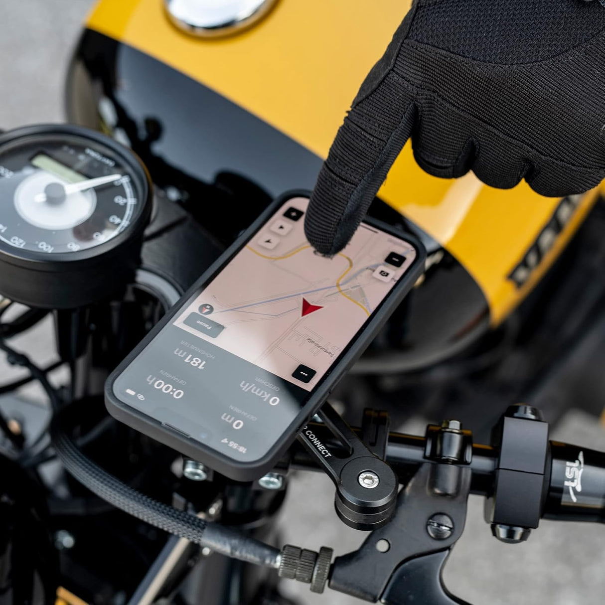SP Connect SPC+ Anti Vibration Motorcycle Mounting Module