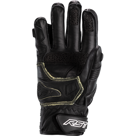 RST Tractech Evo 4 Short CE Motorcycle Leather Mens Gloves Black