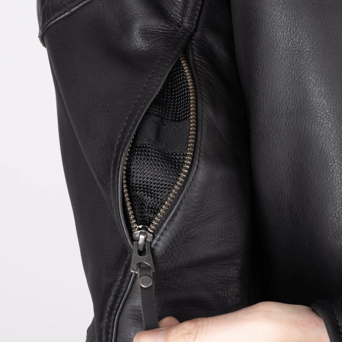 Oxford Route 73 3.0 Leather Men’s Motorcycle Jacket