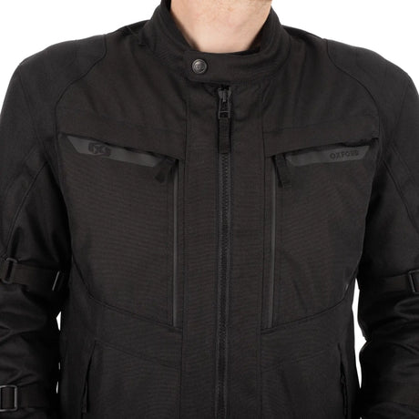 Oxford Toronto 1.0 D2D Men's Motorcycle Jacket Stealth Black