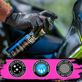 Muc-Off Motorcycle Speed Polish Spray Motorbike Bees Wax Deep Shine 400ml