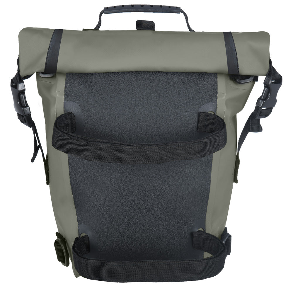 Oxford Aqua T8 Motorcycle Motorbike Luggage Tail Bag 8L Khaki/Black