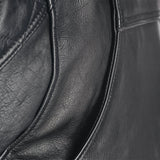 Oxford Route 73 2.0 Men's Leather Motorcycle Jacket Black