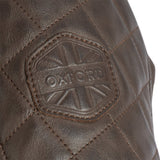 Oxford Route 73 2.0 Men's Leather Motorcycle Jacket Brown