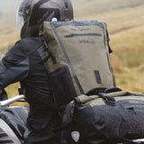 Oxford Aqua B-25 Waterproof Motorcycle Motorbike BackPack 25L Khaki/Black