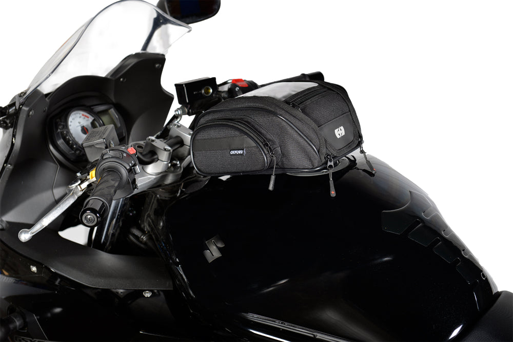 Oxford OL440 F1 Motorcycle Motorbike Luggage Magnetic Mini Tank Bag 7L Black