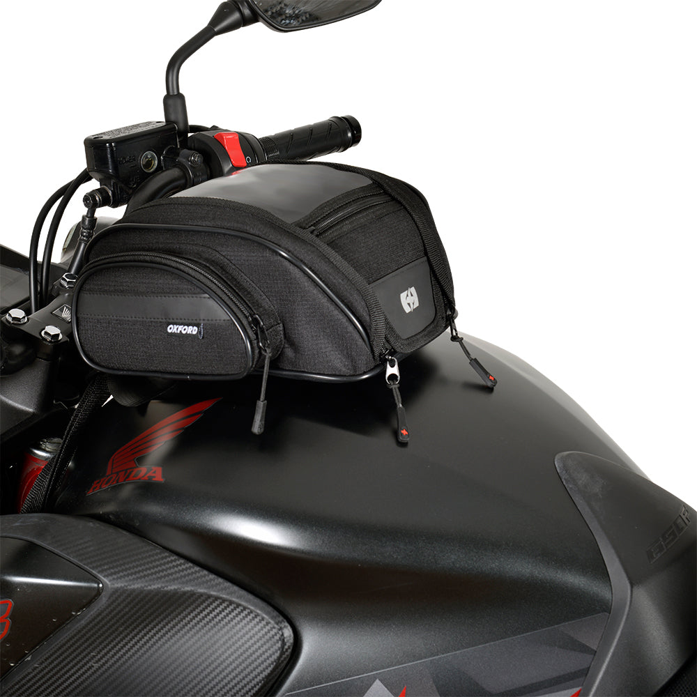 Oxford OL440 F1 Motorcycle Motorbike Luggage Magnetic Mini Tank Bag 7L Black