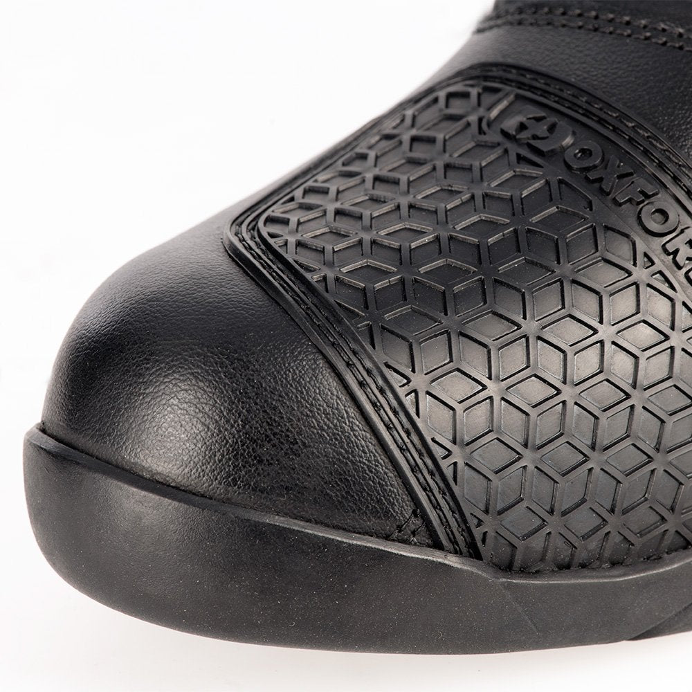 Oxford Delta Short Ankle Motorcycle Boots Black