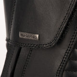 Womens Oxford Valentina Motorcycle Boots Black