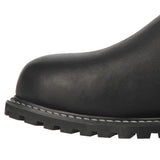 Oxford Womens Sofia Motorcycle Ankle Boots Black