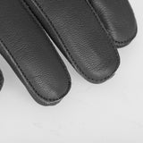 Oxford Holton 2.0 Leather Motorcycle Gloves Black
