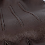 Oxford Holton 2.0 Leather Motorcycle Gloves Brown