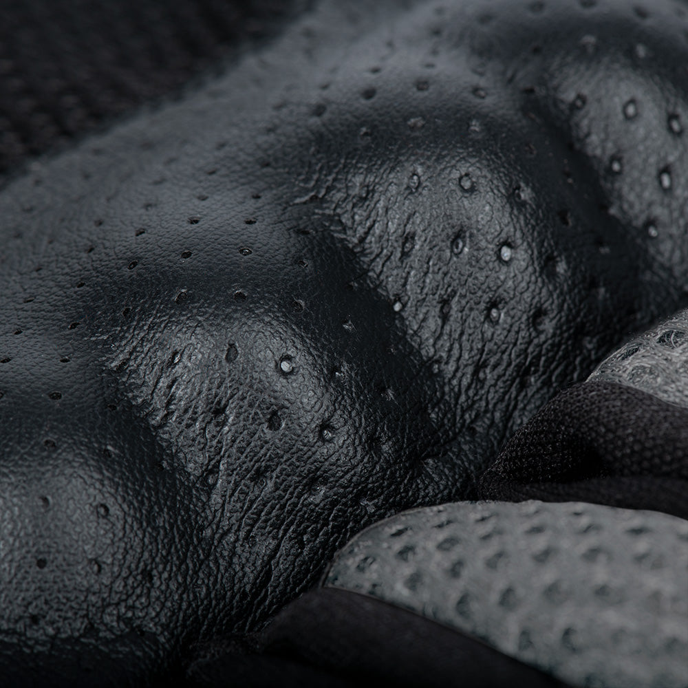 Spartan Air Mesh Motorcycle Gloves Black Grey