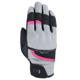 Oxford Brisbane Womens motorcycle Glove Grey/Pink/Black
