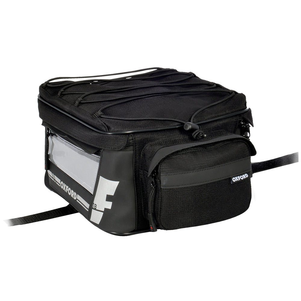 Oxford OL446 F1 Motorcycle Tail Pack Motorbike Luggage Large 35L Black