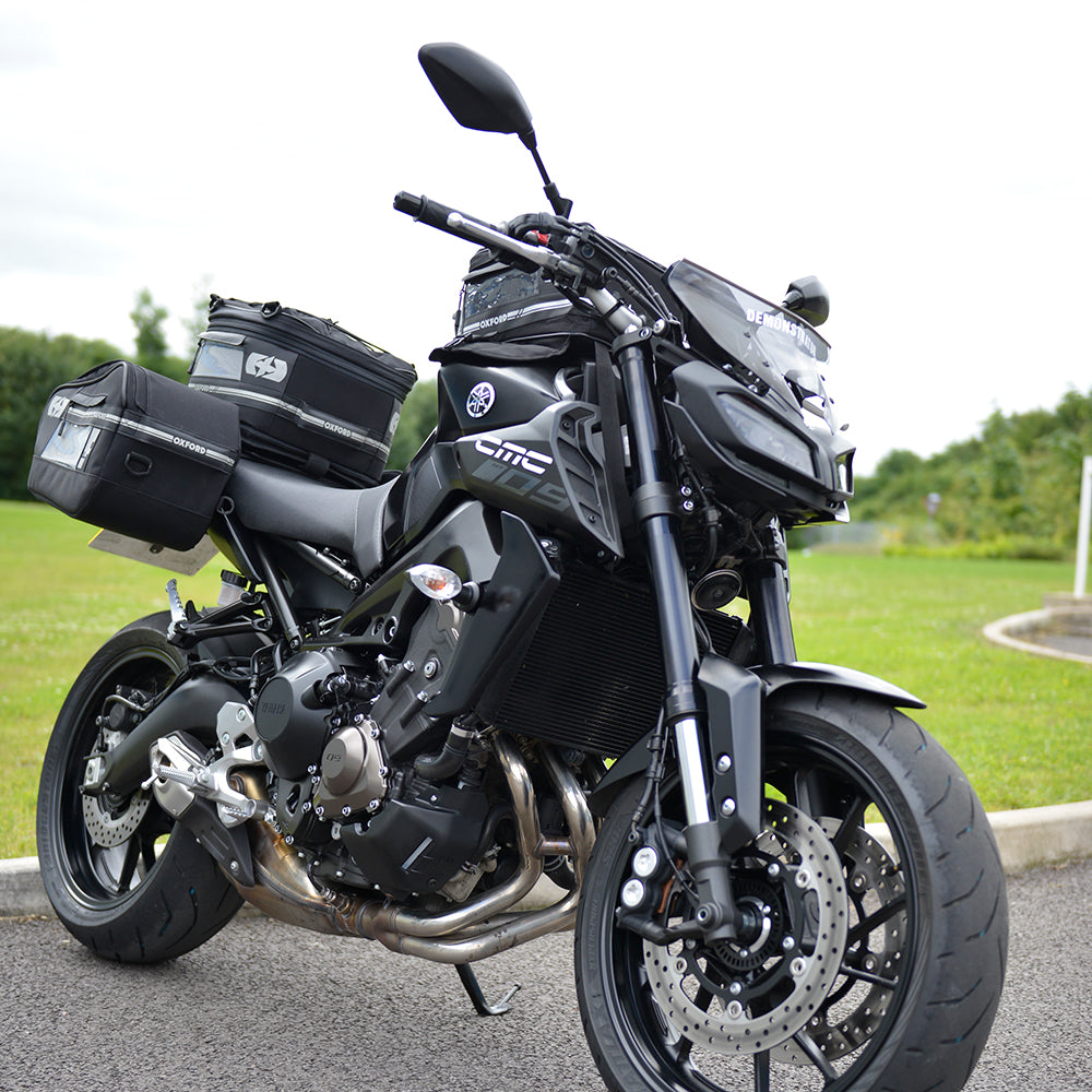 Oxford OL446 F1 Motorcycle Tail Pack Motorbike Luggage Large 35L Black