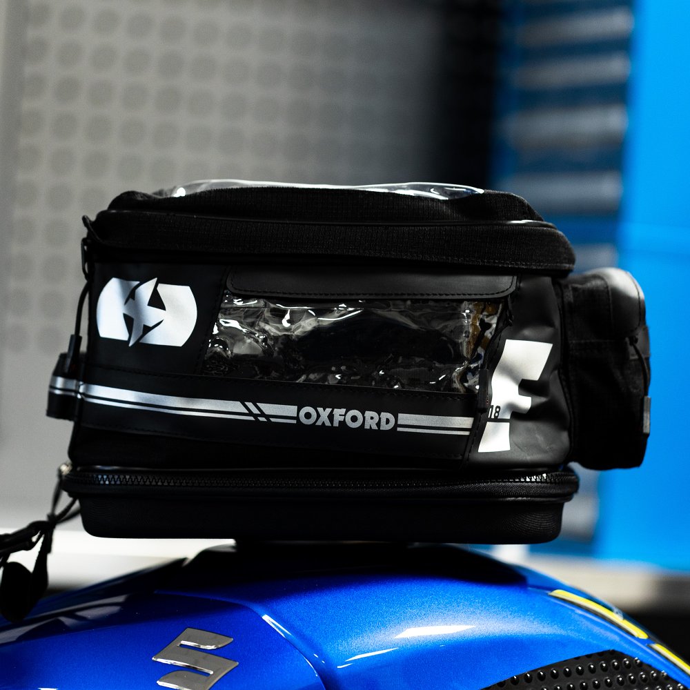Oxford OL449 F1 Small Quick Release Motorcycle Motorbike Tank Bag 18L Black