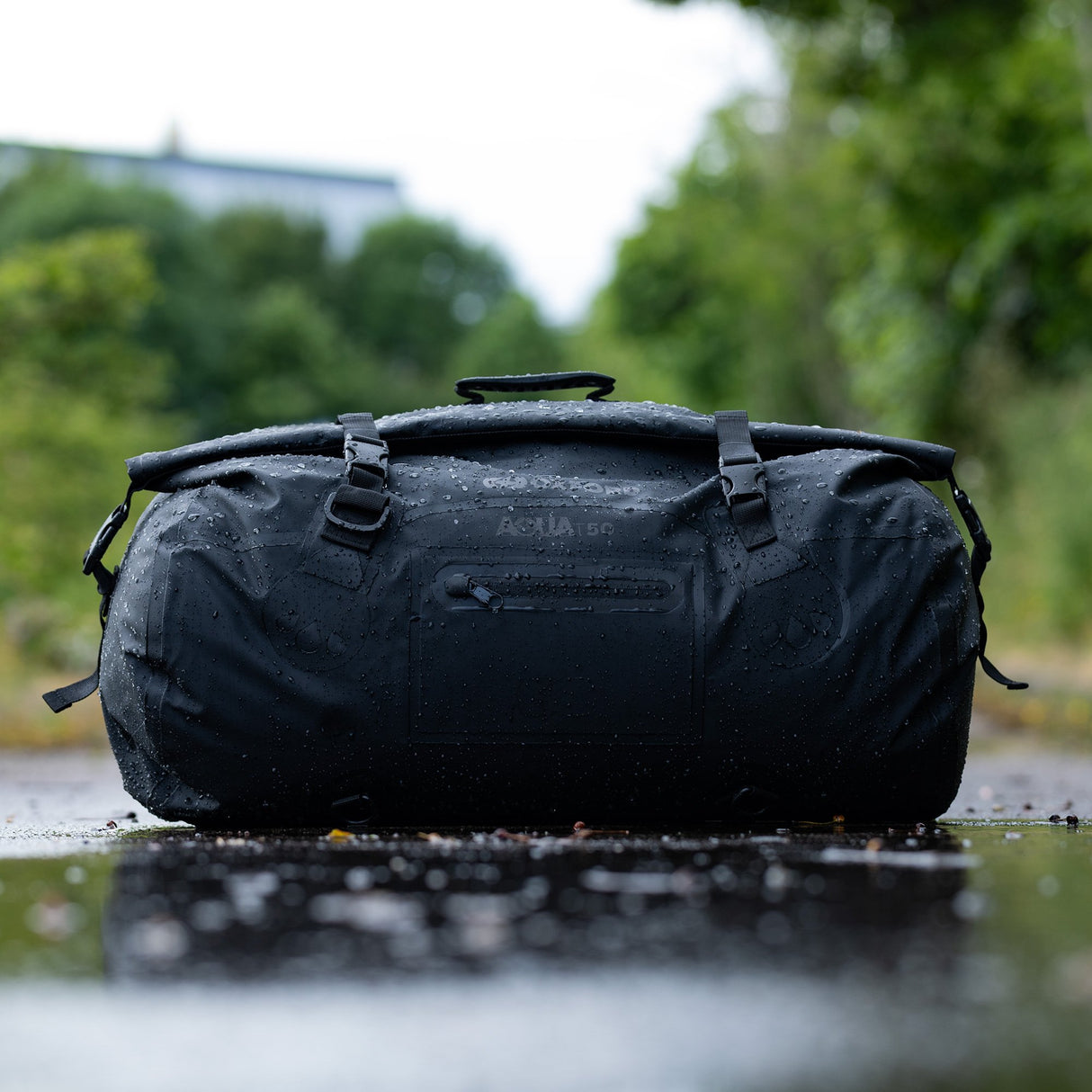 Oxford AQUA T-50 Waterproof Motorcycle Motorbike Roll Bag 50L Black