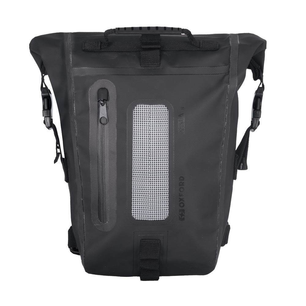 Oxford Aqua T8 Motorcycle Motorbike Luggage Tail Bag 8L Black