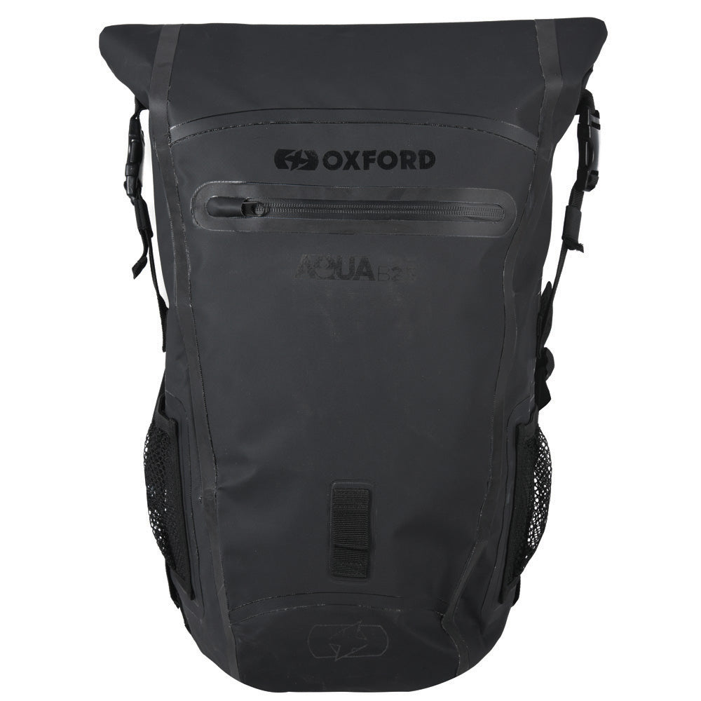 Oxford Aqua B-25 Waterproof Motorcycle Motorbike BackPack 25L Black