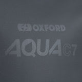 Oxford Aqua C7 Motorcycle Crash Bar Bag Motorbike Waterproof Roll Pack 7L Black