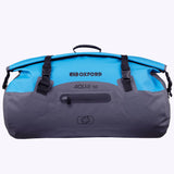 Oxford AQUA T-50 Waterproof Motorcycle Motorbike Roll Bag 50L Blue/Grey