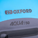 Oxford AQUA T-50 Waterproof Motorcycle Motorbike Roll Bag 50L Blue/Grey
