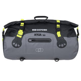 Oxford AQUA T-30 Waterproof Motorcycle Motorbike Roll Bag 30L Black/Grey/Fluo